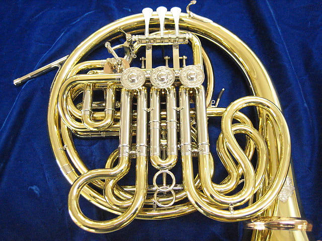 Thumbnail: New Alexander 103MAL Double French Horn in Yellow Brass
