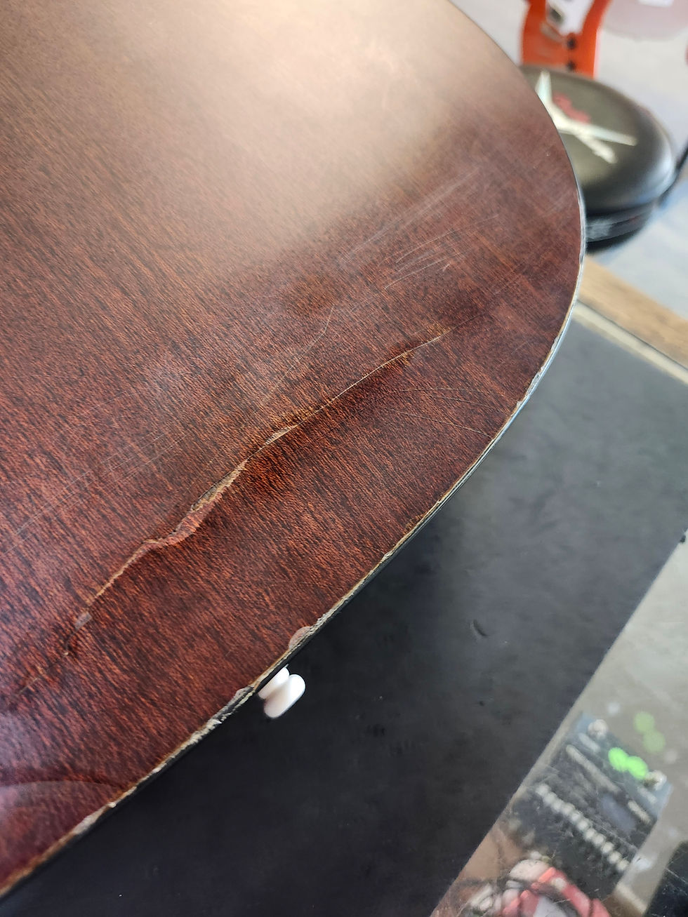 Thumbnail: Used Fender CD-100 L/H Left-Handed Acoustic Guitar - Natural w/ Hard Case