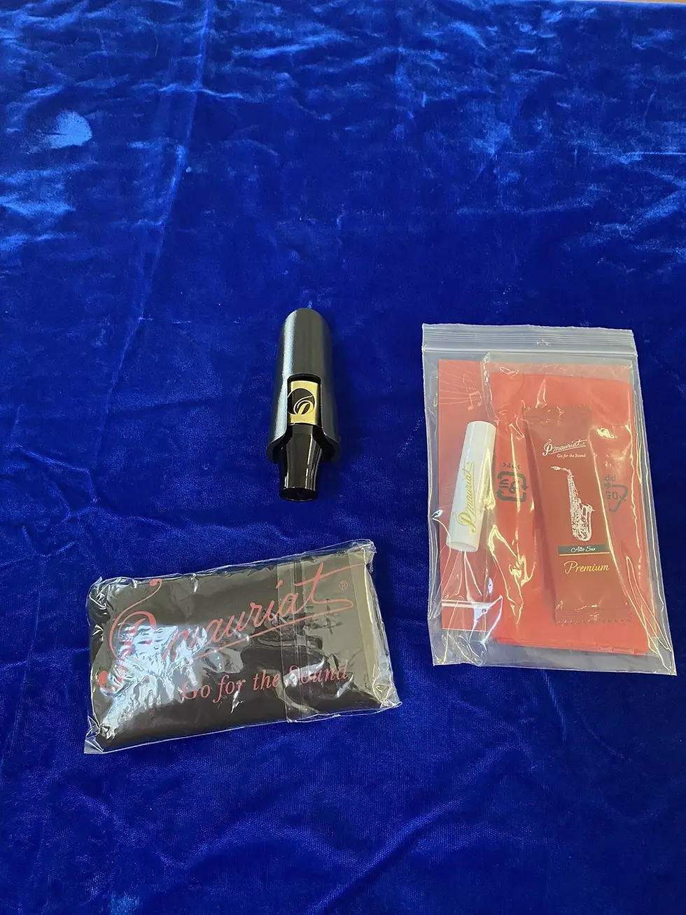 Thumbnail: Mint Open Box P. Mauriat Lebravo 200 Alto Saxophone; with Case, Mouthpiece