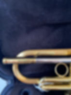 Thumbnail: New Carol Brass 5060H-GSS-SLB Pro Bb Trumpet- Satin Lacquer Bell; with Case