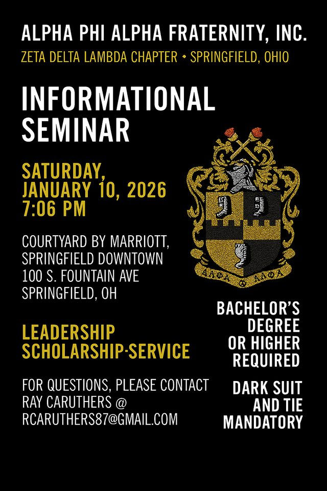 ZETA Delta Lambda Informational Seminar