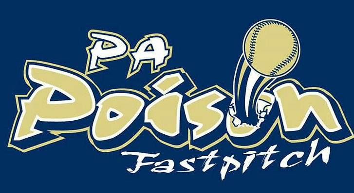 PA Poison Fastpitch Softball Logo