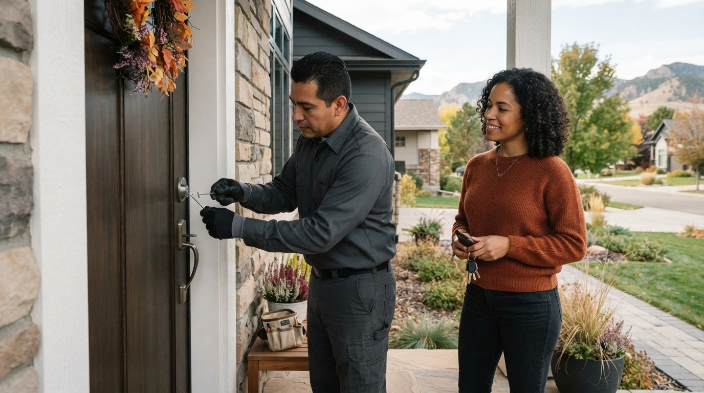 Home lockout service in Lakewood, CO: cost and lock entry