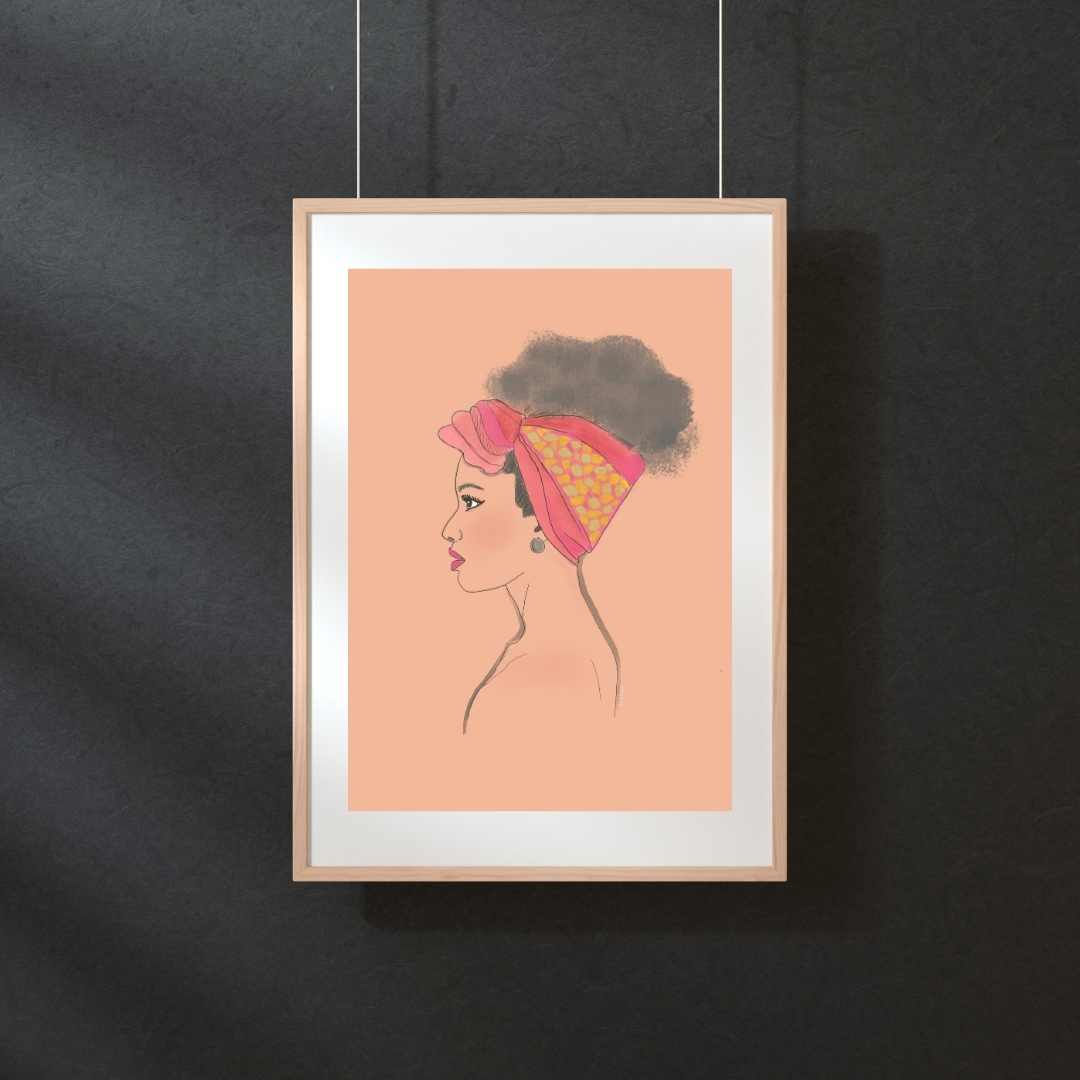 הדפס איור ANNA