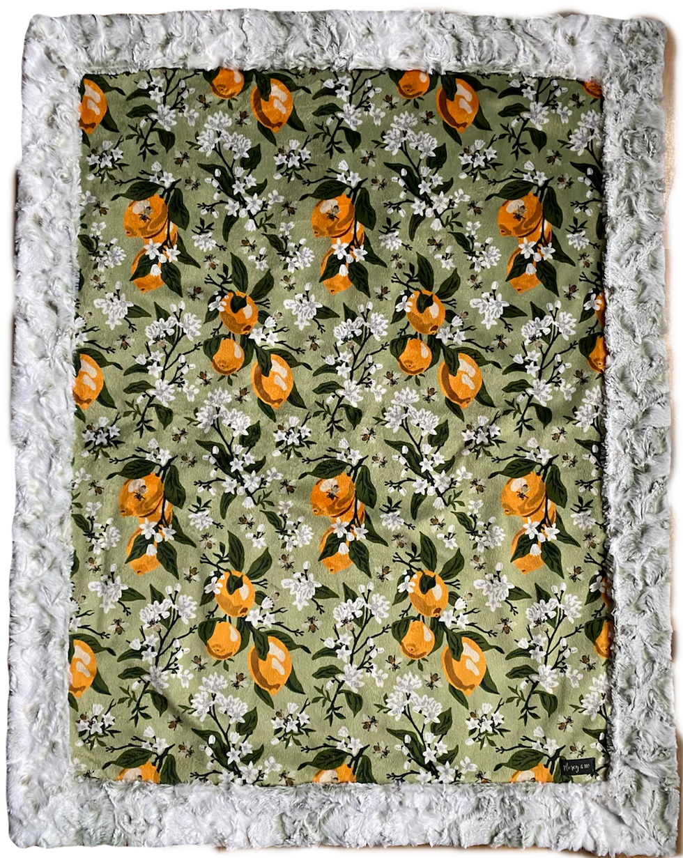 Thumbnail: LEMON ORCHARD Toddler Blanket