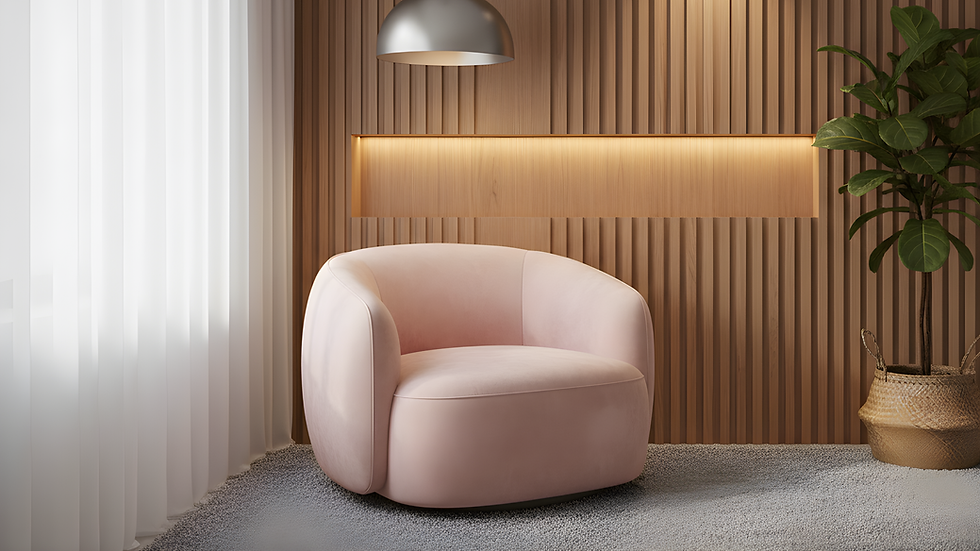 Poltrona - Suede Rosa Bebê.png