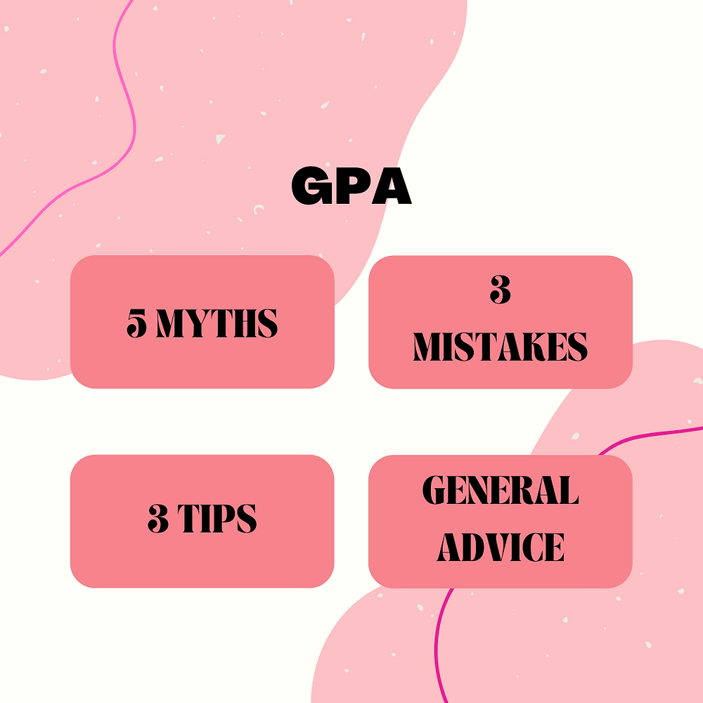 GPA Myths, Mistakes, and Tips GPA Myths, Mistakes, and Tips