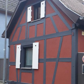 Peinture Maison Alsacienne Kilstett (67)