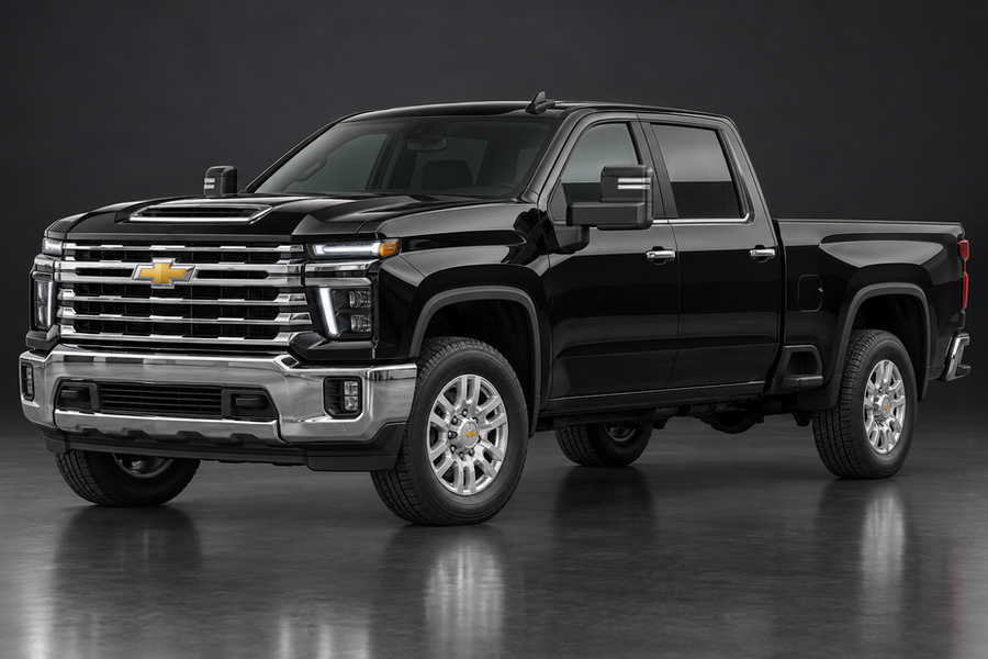 Representative digital illustration: 6.6L Duramax L5P vehicle body style