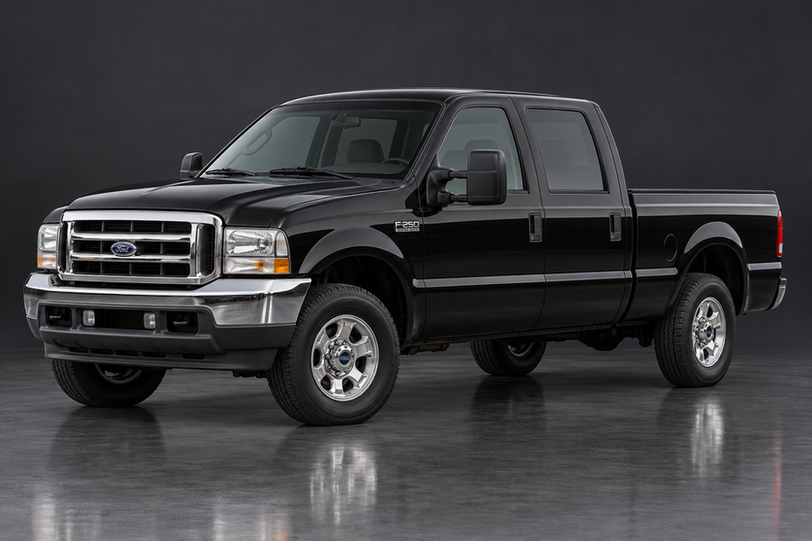 Representative digital illustration: 7.3L Power Stroke vehicle body style