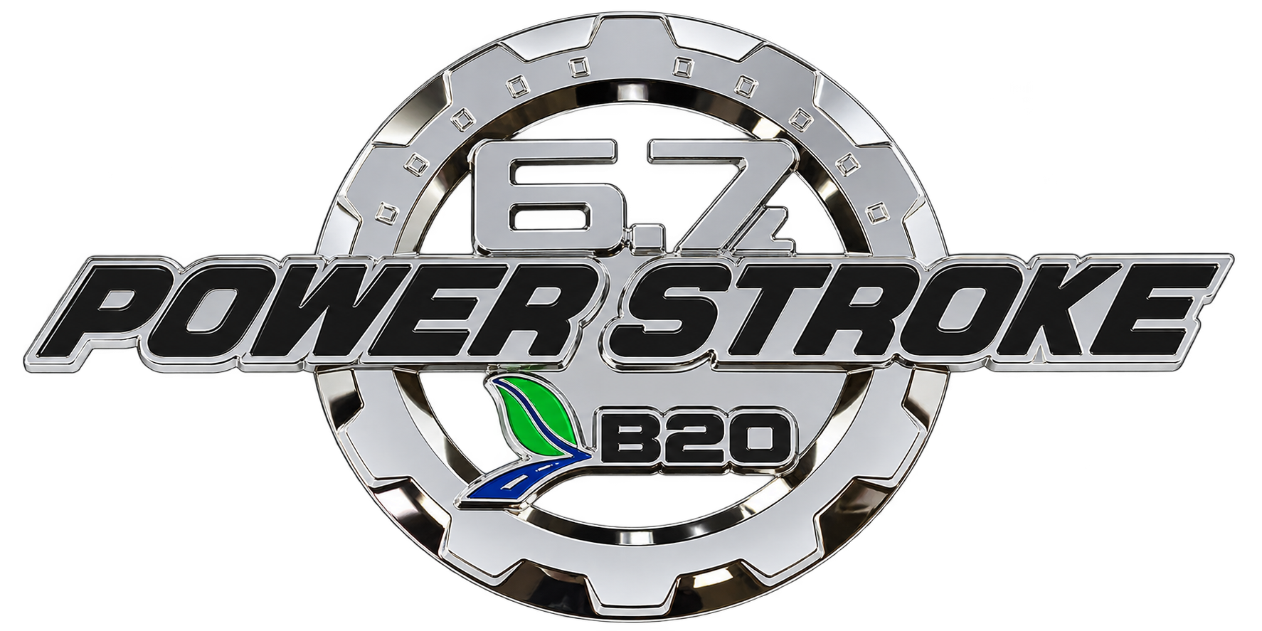6.7L Power Stroke emblem