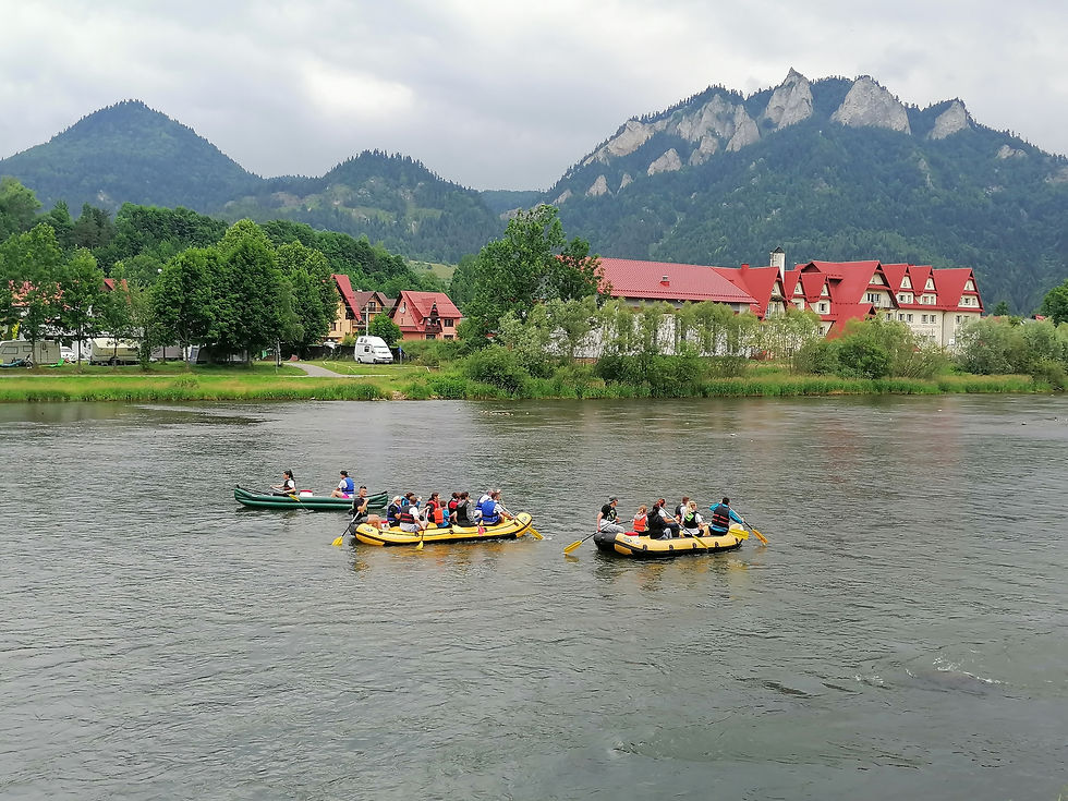 Tri koruny, Dunajec