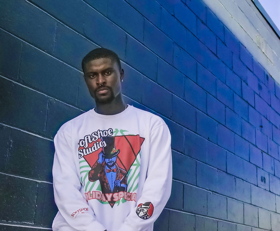 Thumbnail: SoftShoe Studios Holiday Special "Retro" Winter White Crewneck