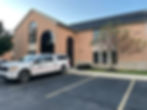 DGL Consulting Engineers work truck posed in front of the DGL Dublin Ohio Office