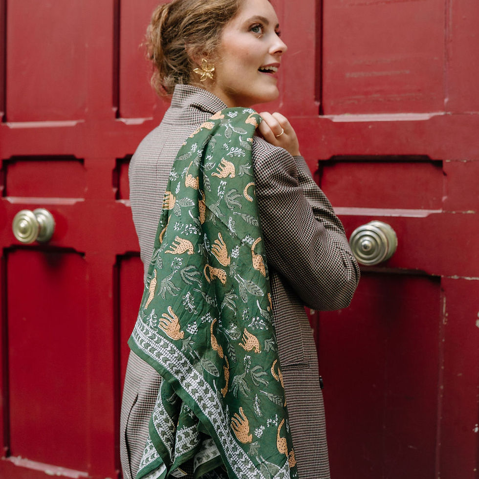 Miniature : Foulard MUMBAI - Vert