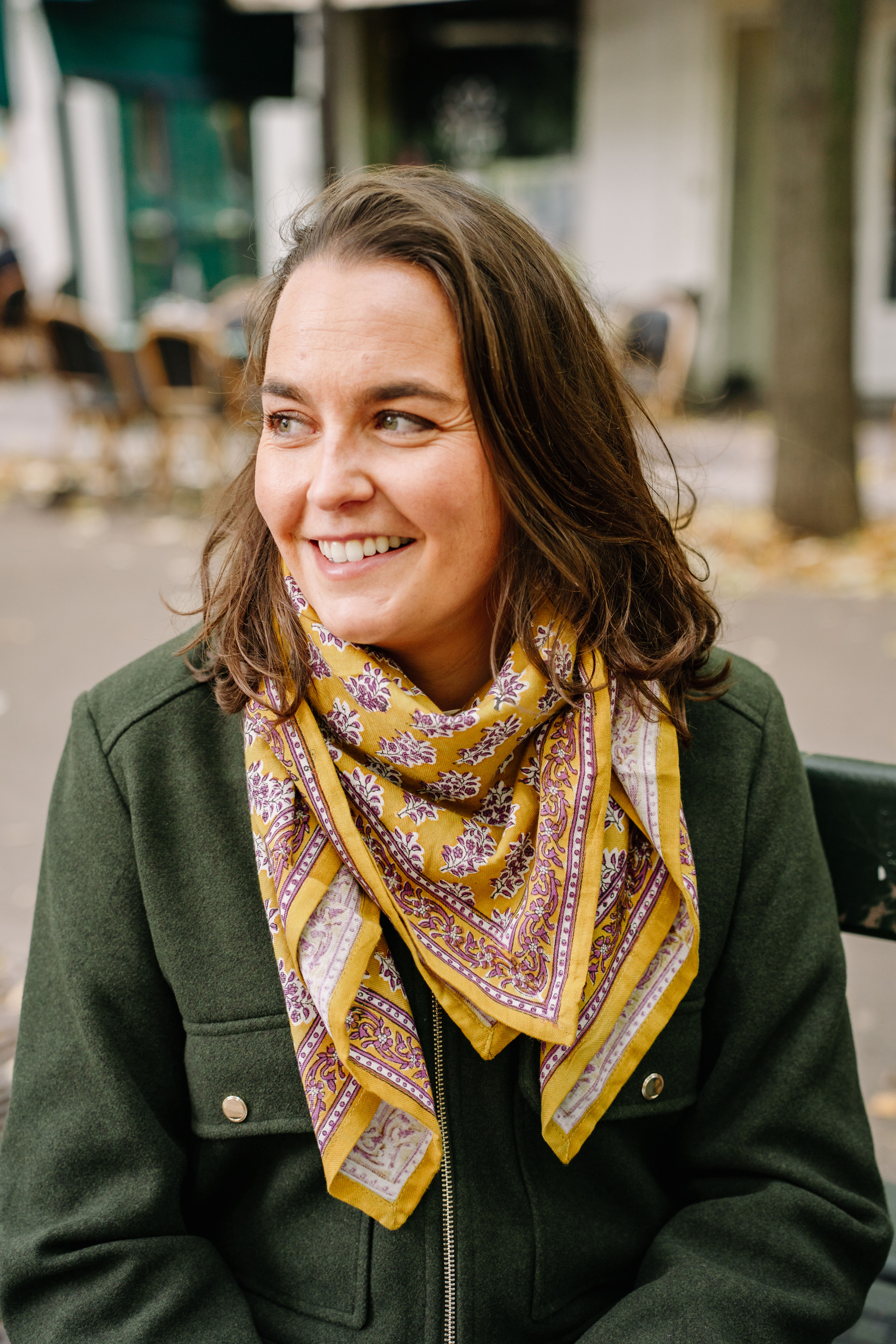 Foulard ANGERS - Ocre