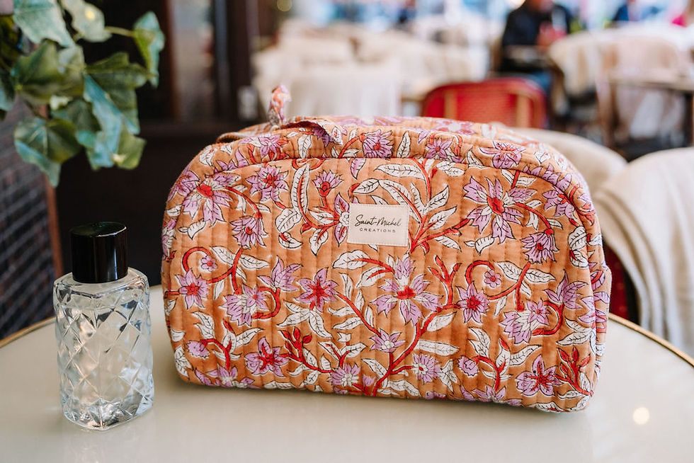 Grande trousse - LEONTINE Jaune