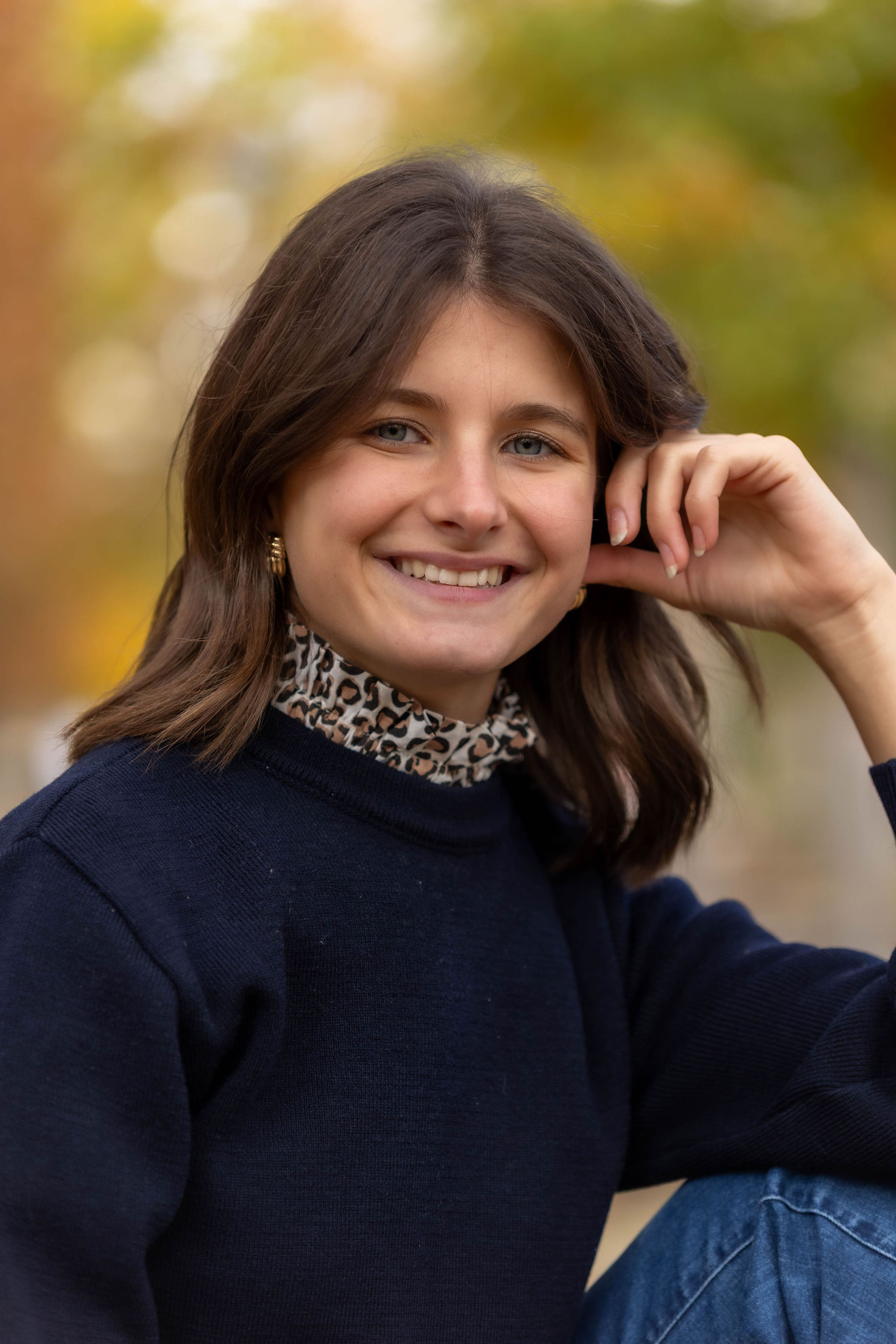 Col élastique - Léopard