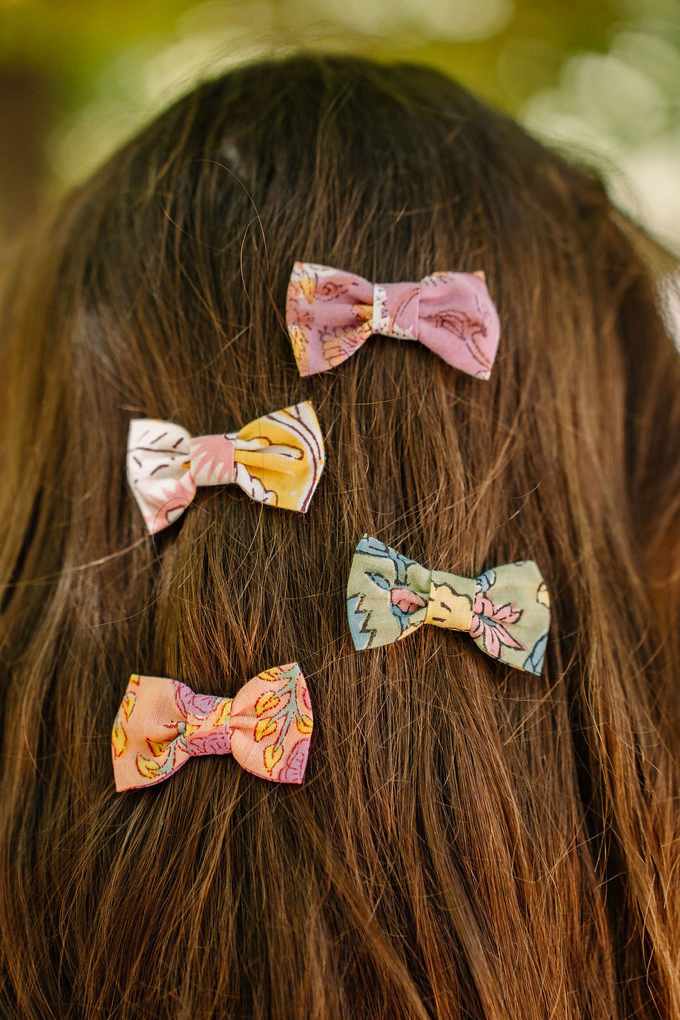 Miniature : Petite barrette - Albane violet