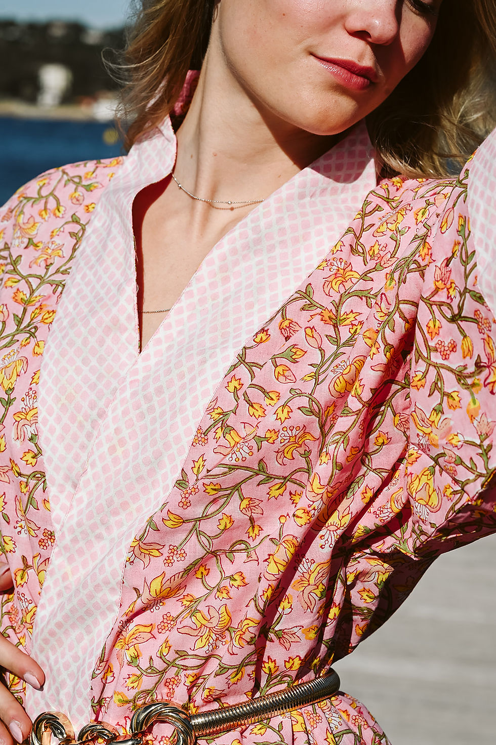 Miniature : KIMONO - Rose clair