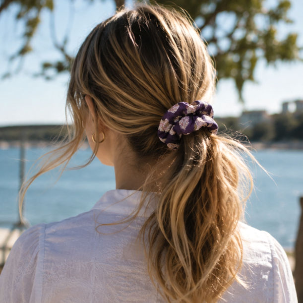 Miniature : Chouchou XL - Vannes Violet