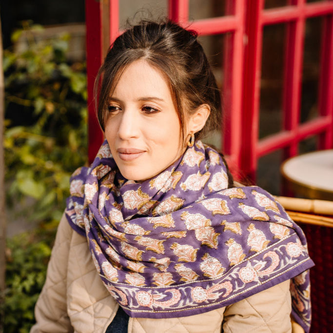 Miniature : Foulard VANNES - Violet