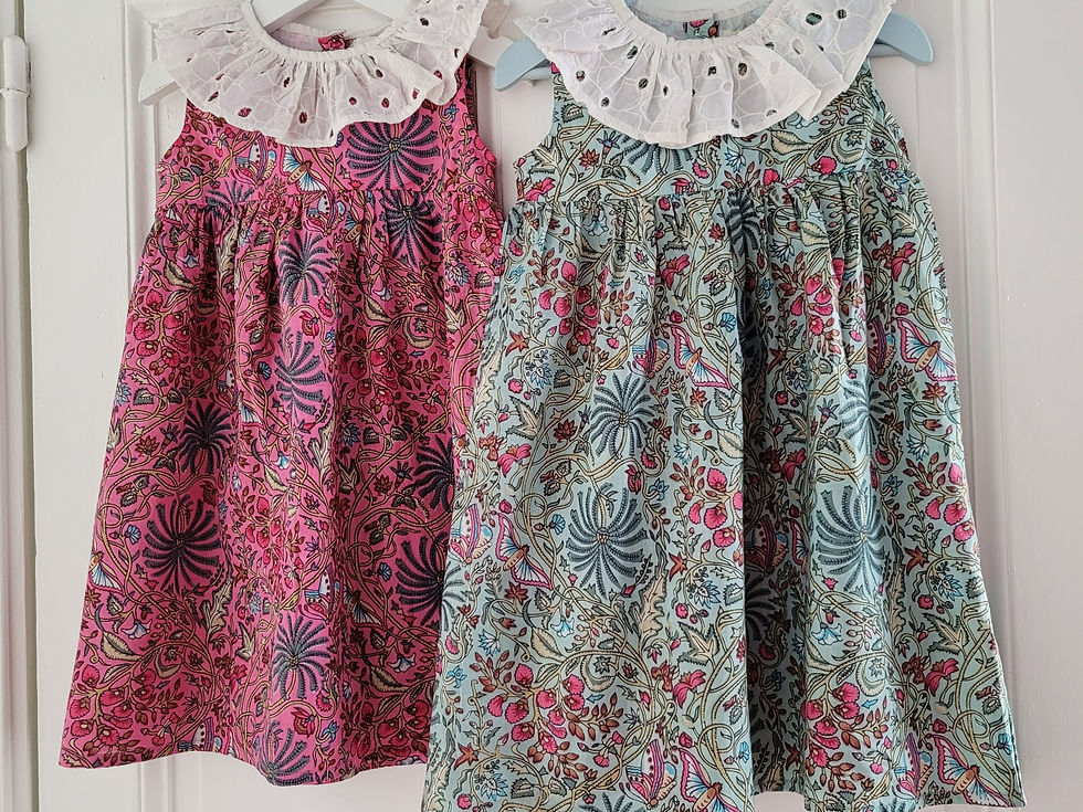 Miniature : Robe Papillons - Rose - 3 ans