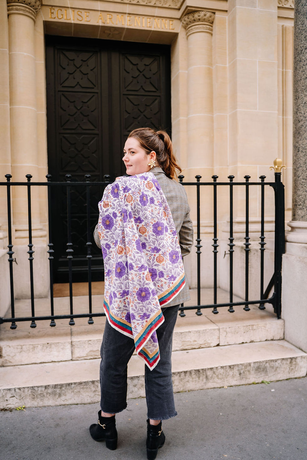 Miniature : Foulard MYOSOTIS