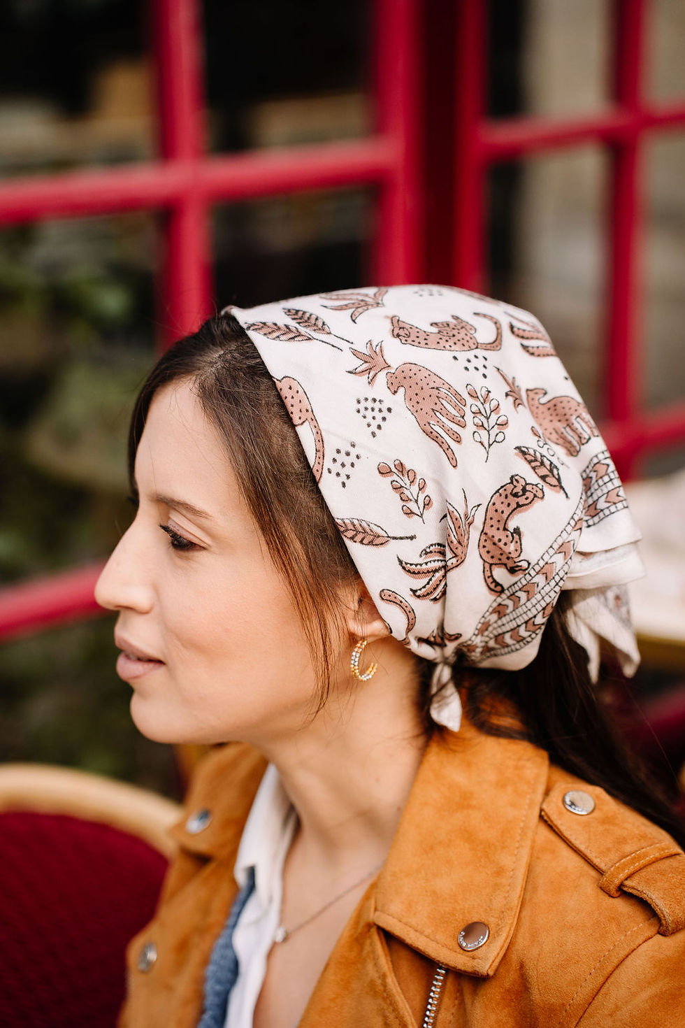 Petit Foulard MUMBAI - Mocha