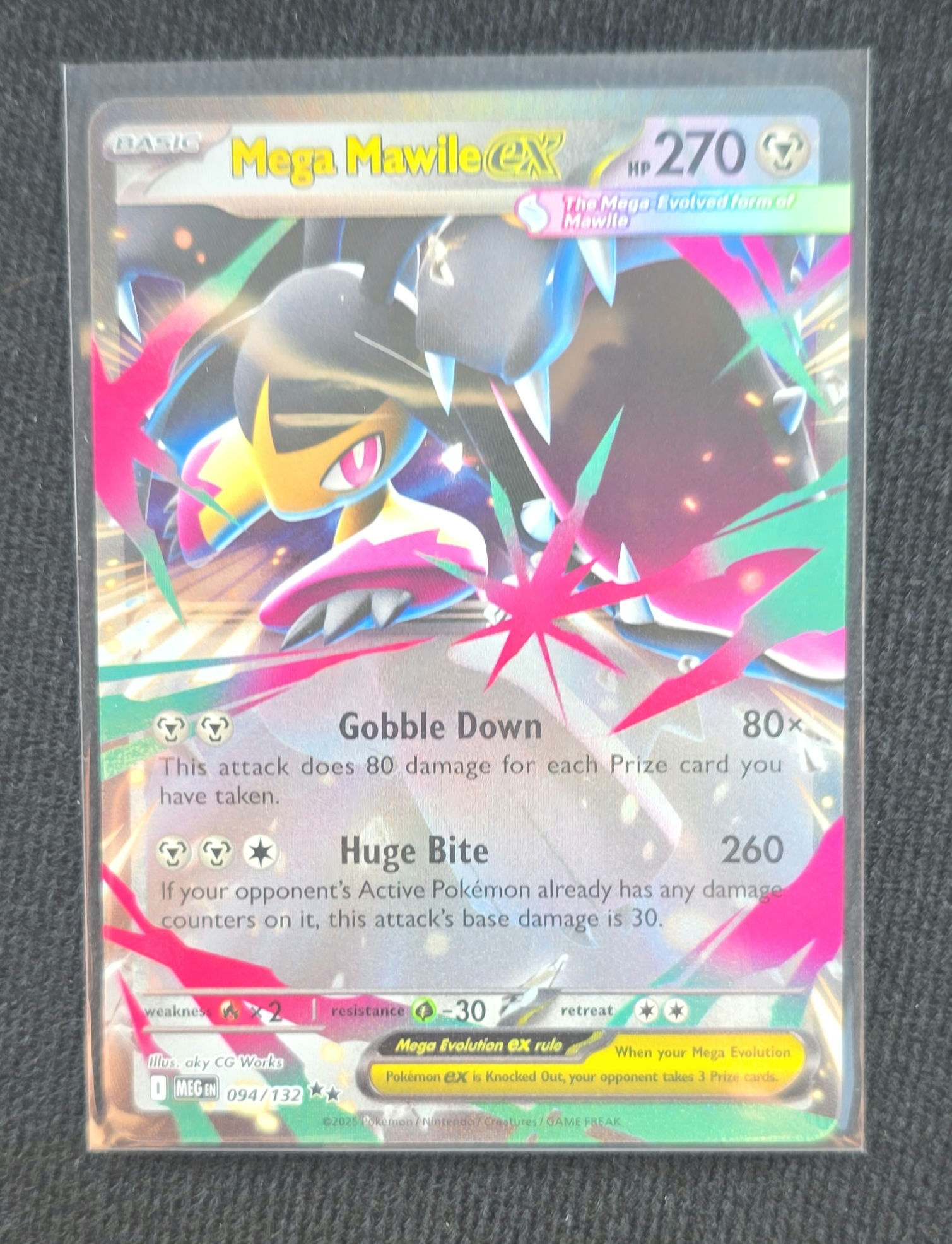 Mega Mawile ex - 094/132 - ME01: Mega Evolution (MEG)