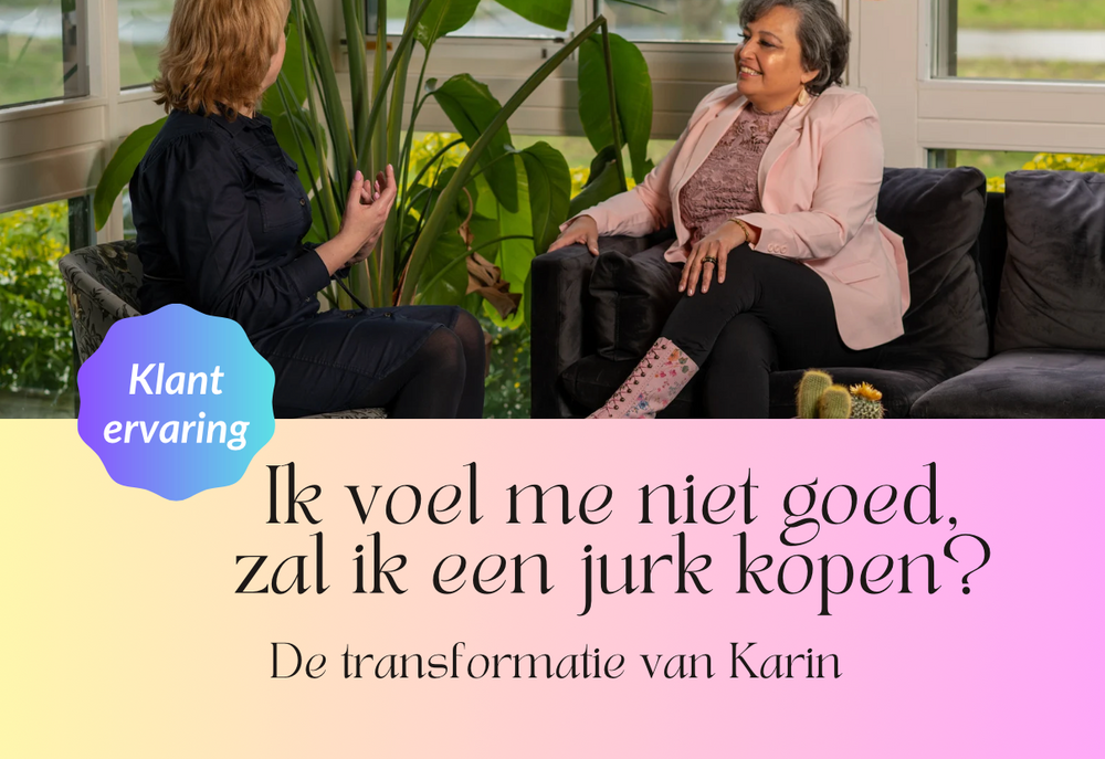 Ik voel me niet ok… misschien voel ik me beter als ik die ene jurk koop.