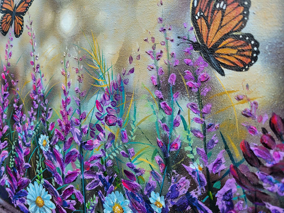Thumbnail: Among the Wildflowers (Print) 