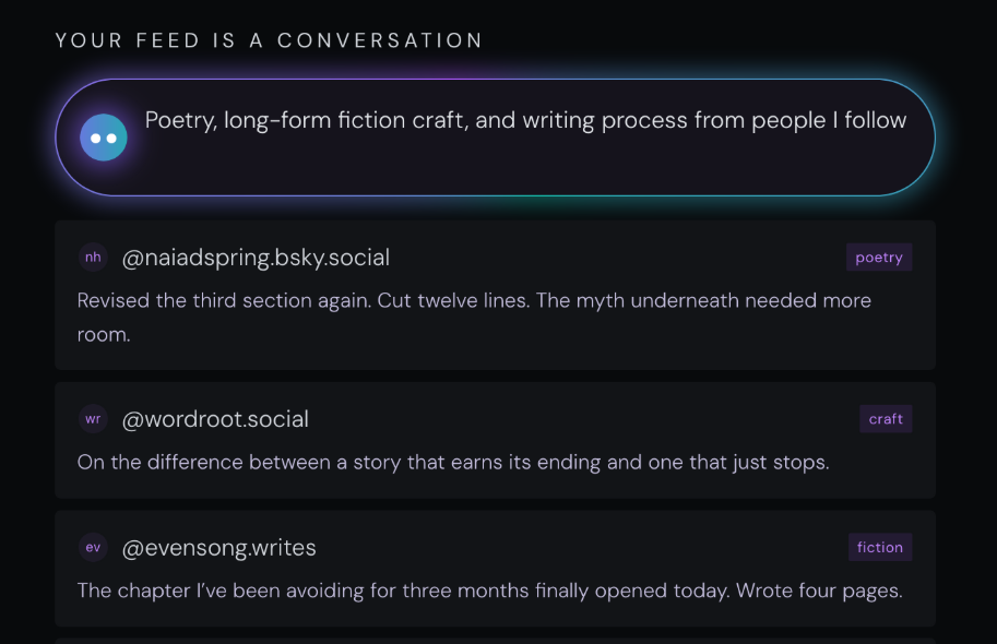 Bluesky's next product is an AI assistant that helps build custom social media feeds