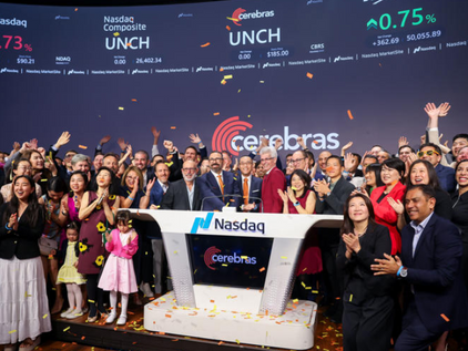 AI chipmaker Cerebras surges 81% after year’s biggest IPO