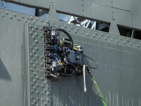 Wall-climbing robot swarms crawl US Navy warships as China’s fleet surges