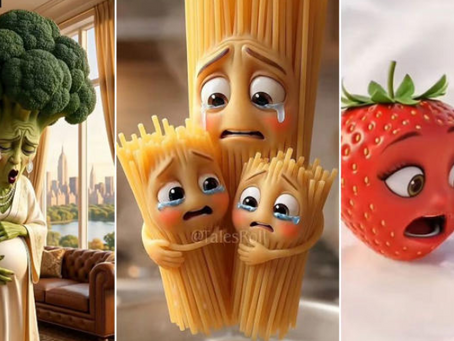 The story behind all those fruit and vegetable AI slop videos