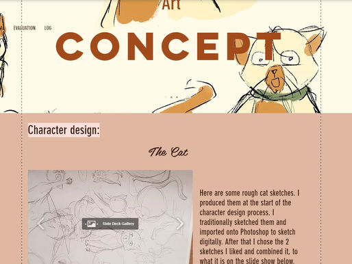 08/05/19 - Wednesday | Maintaining Research and Concept page