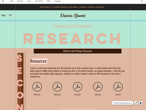 06/05/19 - Monday | Website Research page