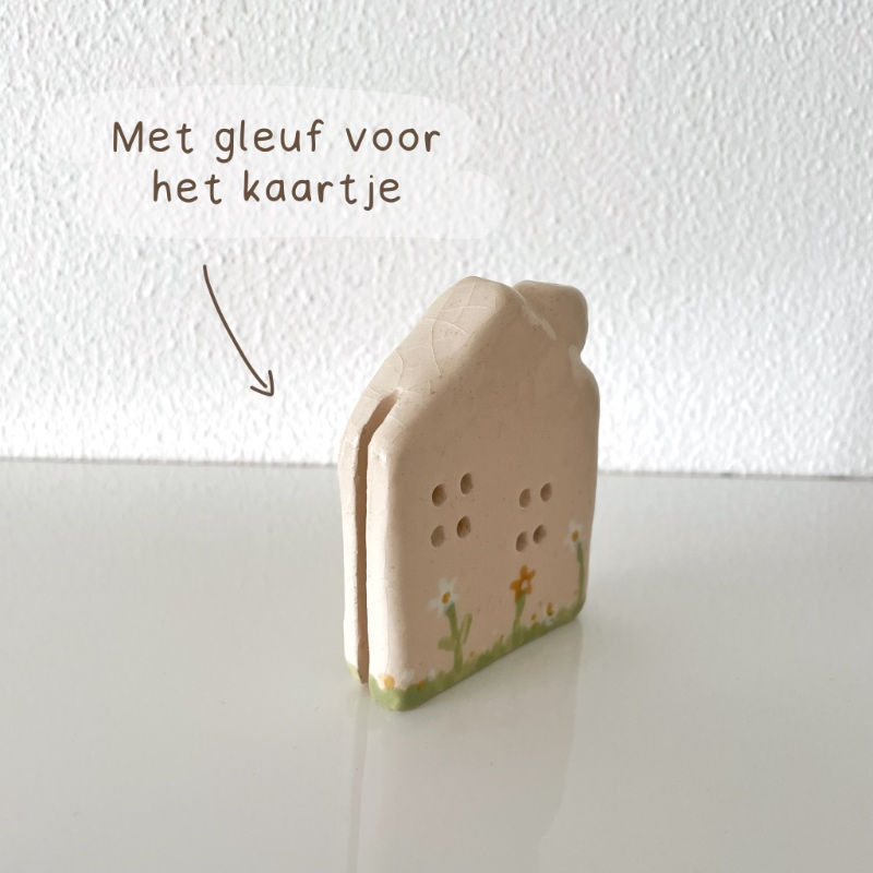 Thumbnail: B-keuze kaartenhouder bloemen