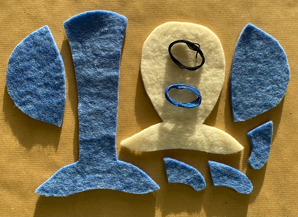 Thumbnail: Sewing kit - Pin Whale 