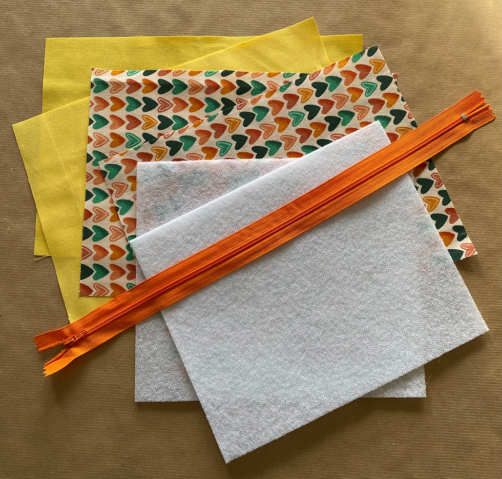 Thumbnail: Sewing kit - Lined Box Pouch
