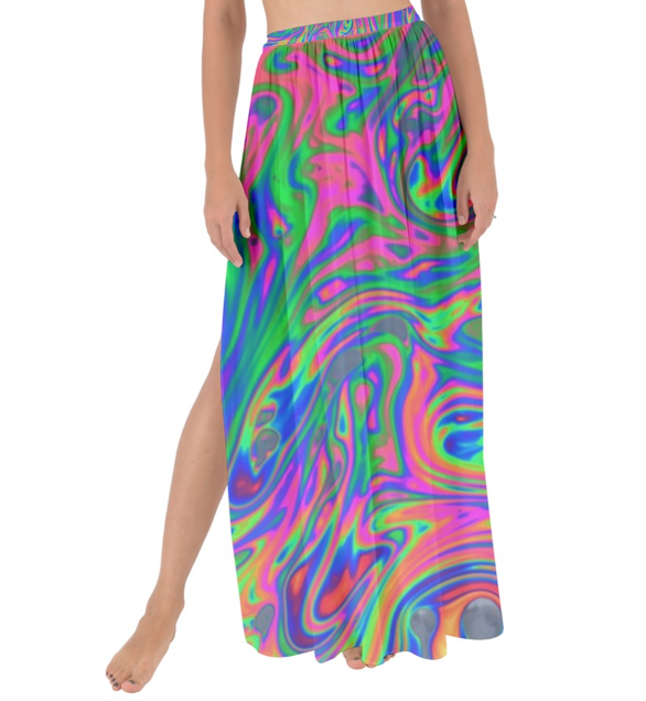 Thumbnail: Chiffon Wrap Skirt