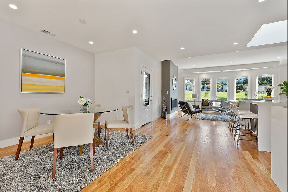 San Francisco Living & Dining Rooms