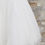 Thumbnail: White baptism dress with tulle skirt