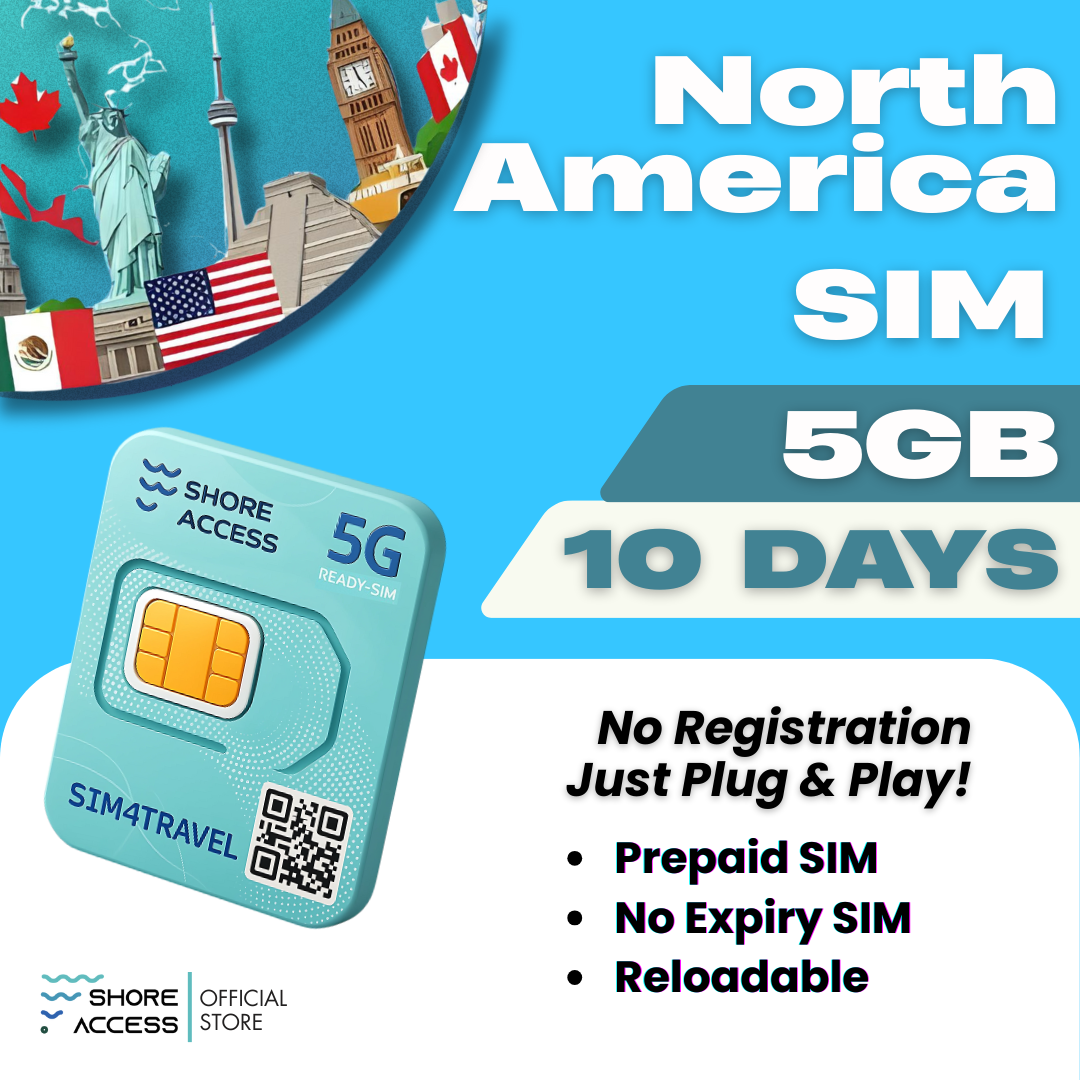 North America 5GB 10 Days