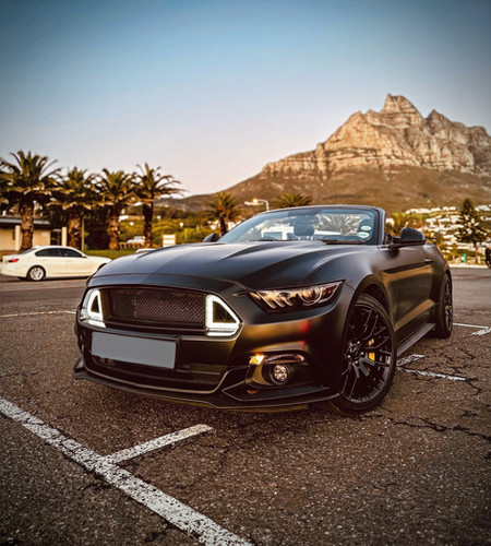 Ford Mustang 5.0 GT Convertible (Matte Black) | Veloce