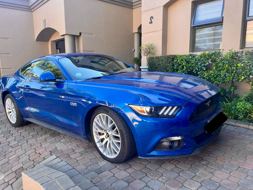 Rent a Ford Mustang 5.0 GT (Blue) in Johannesburg | Veloce