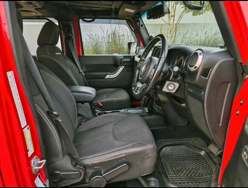 Thumbnail: Jeep Wrangler Unlimited Rubicon (Red)
