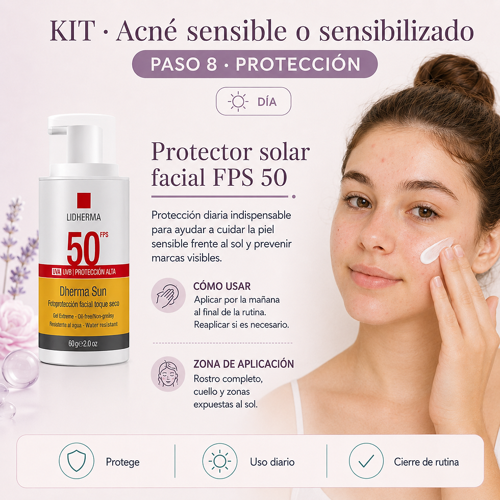 Miniatura: KIT - Acné sensible o sensibilizado