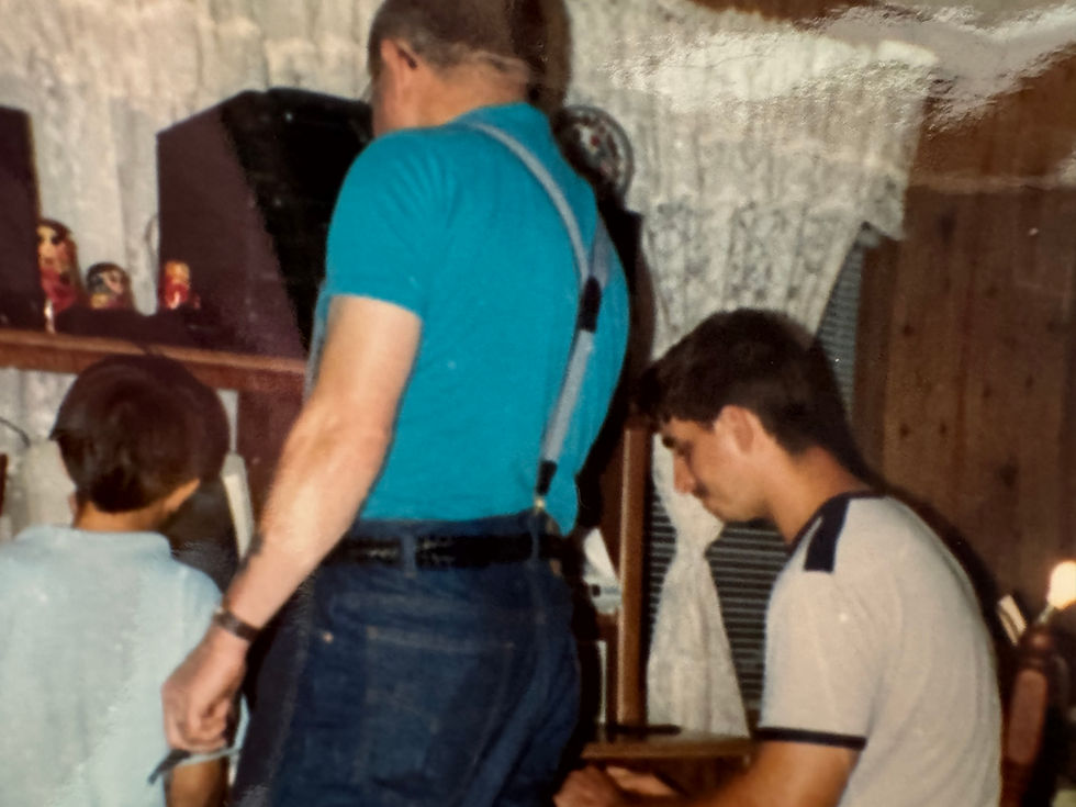 Much of my childhood was spent looking at the back of my dad's head, wondering what was so important on that screen.